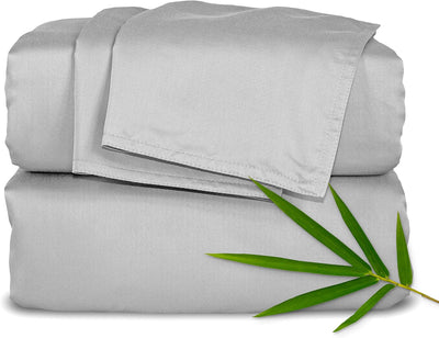 King Bamboo Sheets – Organic Viscose, Silver