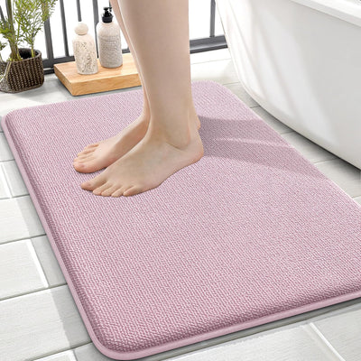 Memory Foam Bath Mat – 30x20 Grey, Soft & Absorbent