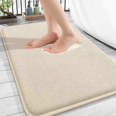 Memory Foam Bath Mat – 30x20 Grey, Soft & Absorbent