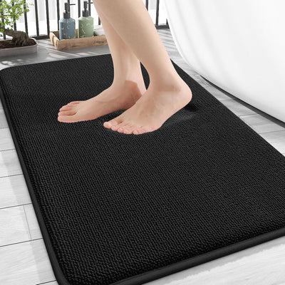 Memory Foam Bath Mat – 30x20 Grey, Soft & Absorbent