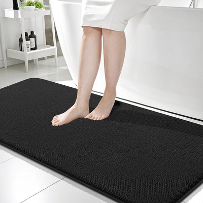 Memory Foam Bath Mat – 30x20 Grey, Soft & Absorbent