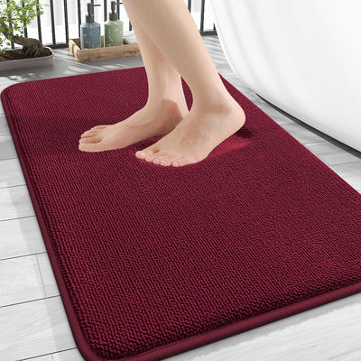 Memory Foam Bath Mat – 30x20 Grey, Soft & Absorbent