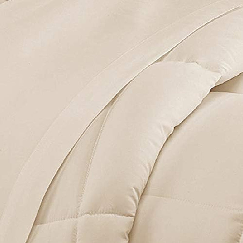 Queen 4-Pc Microfiber Sheet Set – Cream, 1500TC