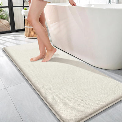 Memory Foam Bath Mat – 30x20 Grey, Soft & Absorbent