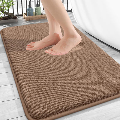 Memory Foam Bath Mat – 30x20 Grey, Soft & Absorbent
