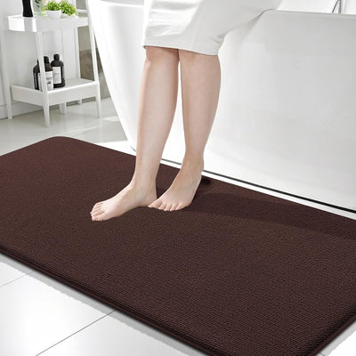 Memory Foam Bath Mat – 30x20 Grey, Soft & Absorbent