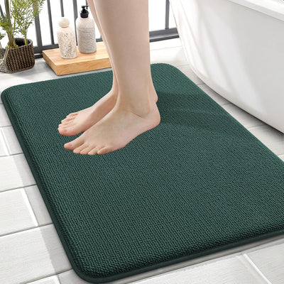 Memory Foam Bath Mat – 30x20 Grey, Soft & Absorbent