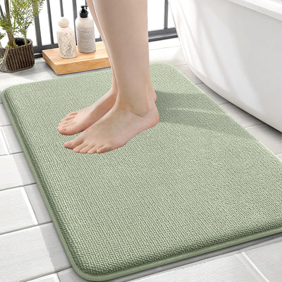 Memory Foam Bath Mat – 30x20 Grey, Soft & Absorbent
