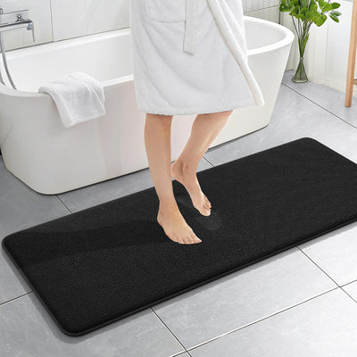 Memory Foam Bath Mat – 30x20 Grey, Soft & Absorbent