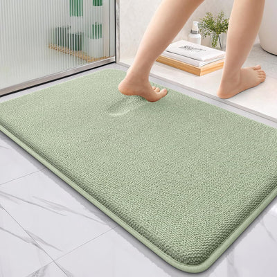 Memory Foam Bath Mat – 30x20 Grey, Soft & Absorbent