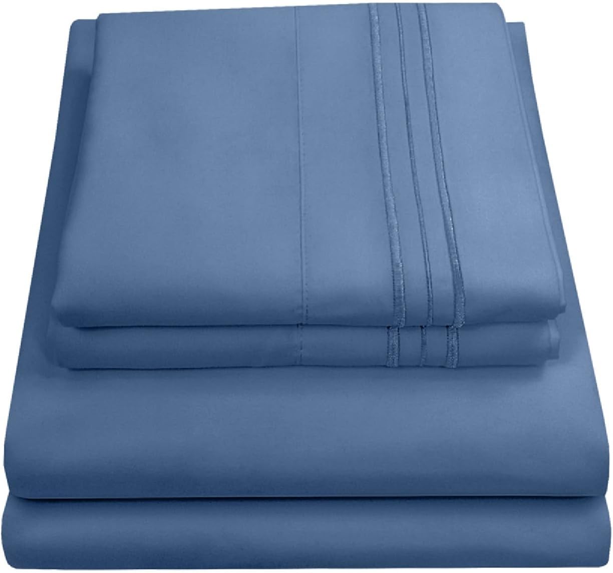 Queen Size Teal Bed Sheets – Luxury Deep Pocket Set
