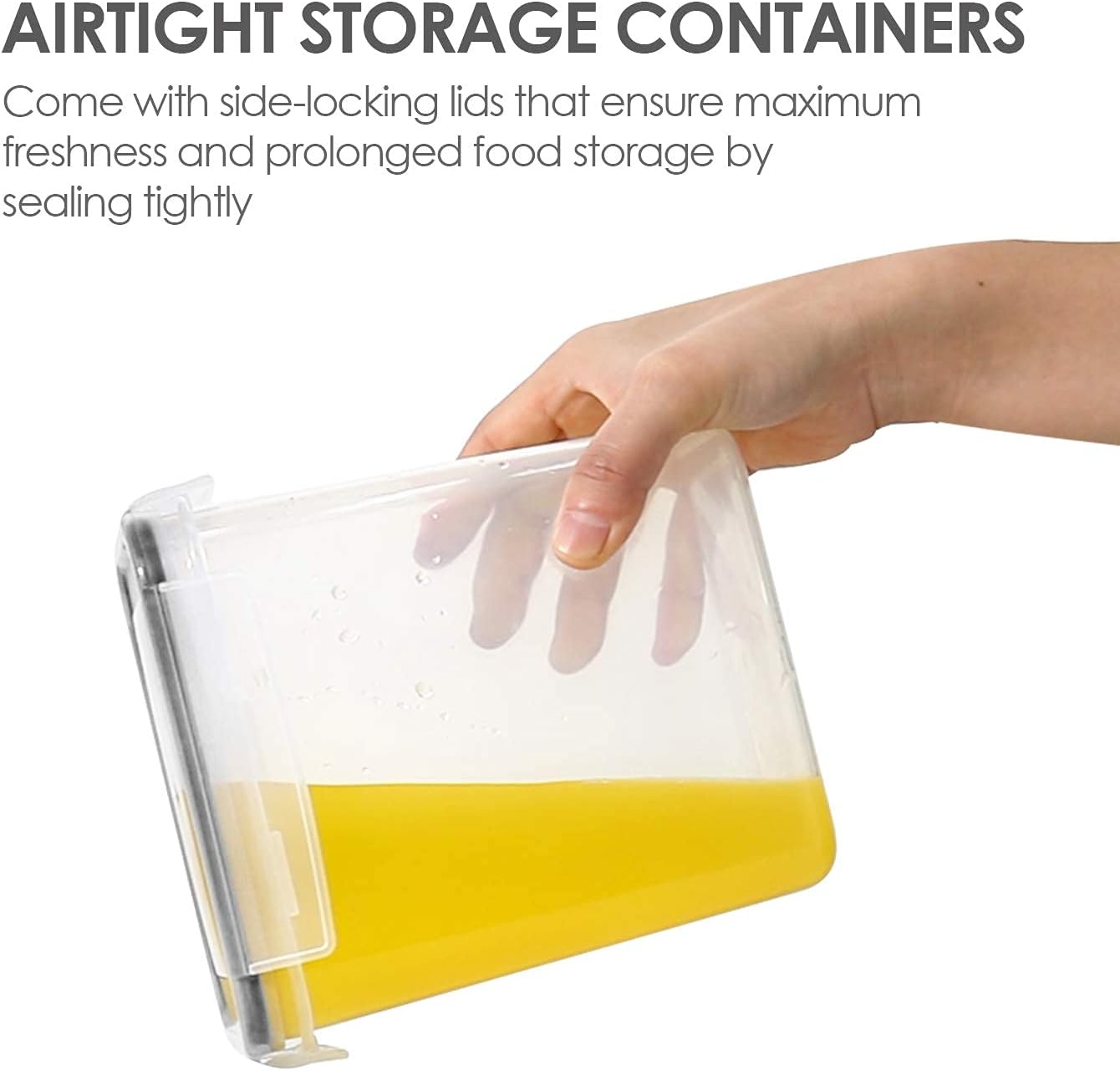 24 Pcs Airtight Food Storage Containers with Lids