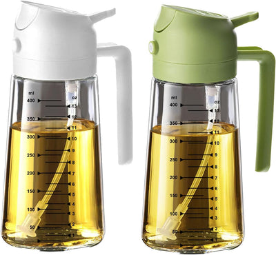 16Oz Glass Olive Oil Sprayer Bottle – Black