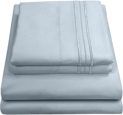 Queen Size Teal Bed Sheets – Luxury Deep Pocket Set
