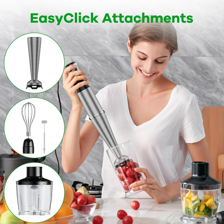 1100W Immersion Blender Handheld 5-in-1 Set
