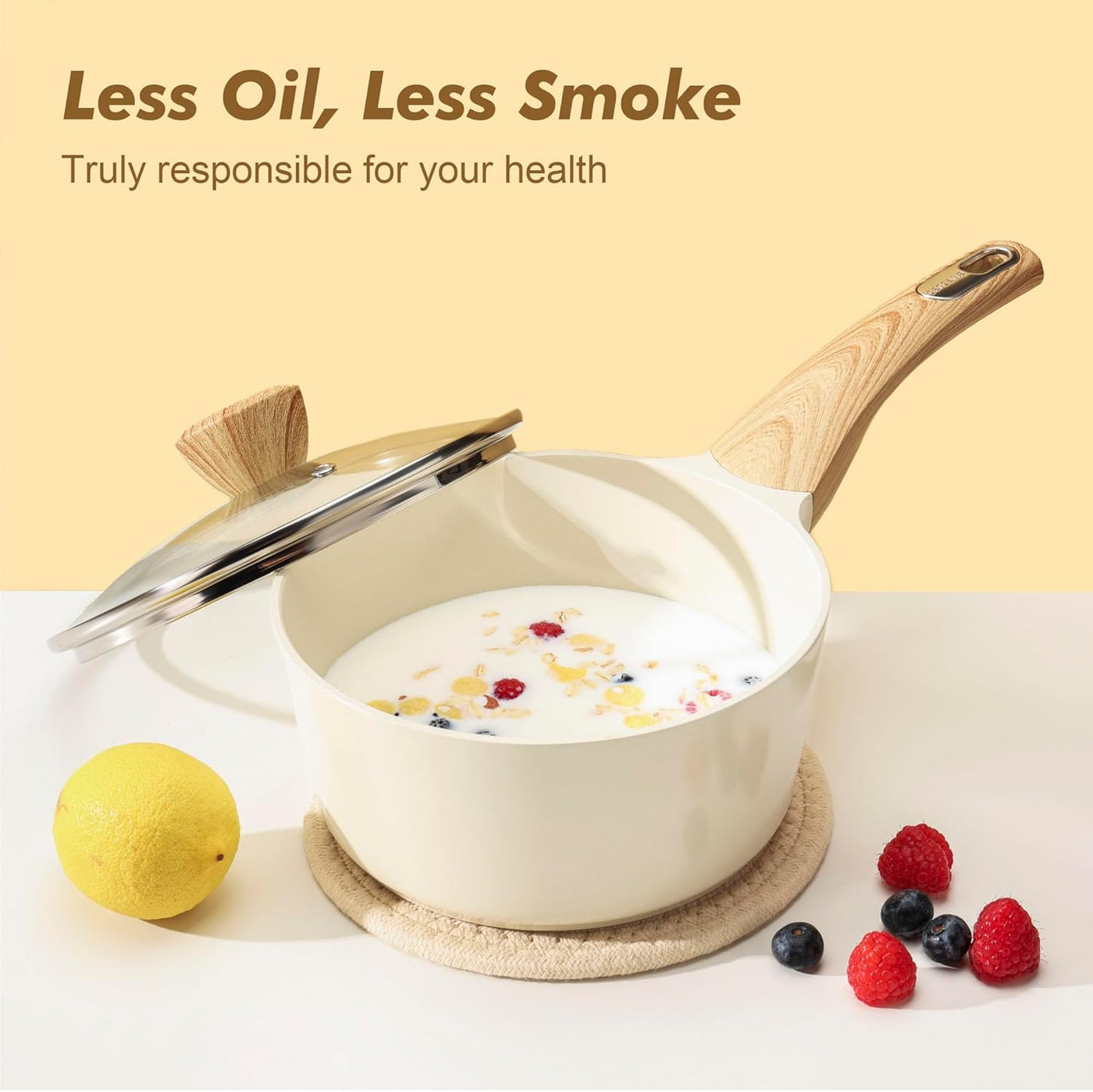14-Pc Ceramic Nonstick Cookware Set – Healthy