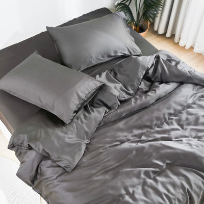 Queen Bamboo Sheet Set – Forest Green, 3 Pc