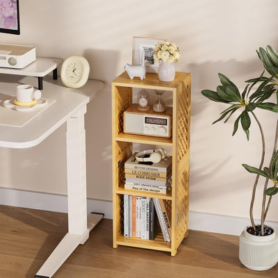 3-Tier Bamboo Book Shelf – 32" Tall