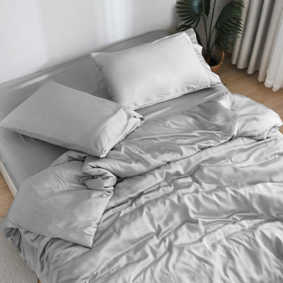 Queen Bamboo Sheet Set – Forest Green, 3 Pc
