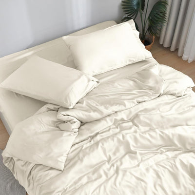 Queen Bamboo Sheet Set – Forest Green, 3 Pc