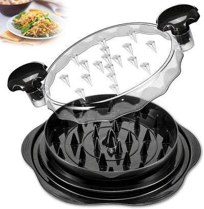 Manual Chicken Shredder Tool – Elegant Black