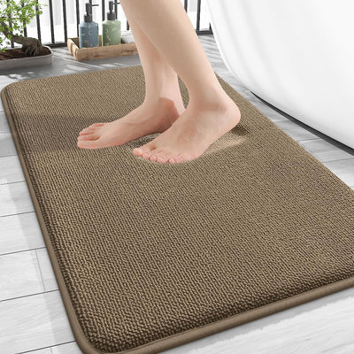 Memory Foam Bath Mat – 30x20 Grey, Soft & Absorbent