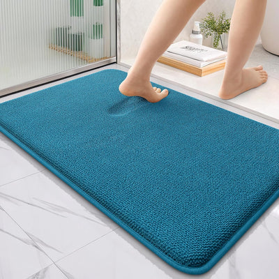 Memory Foam Bath Mat – 30x20 Grey, Soft & Absorbent