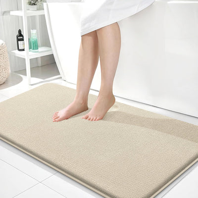Memory Foam Bath Mat – 30x20 Grey, Soft & Absorbent