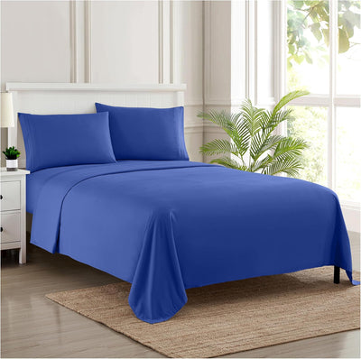 Queen Size Teal Bed Sheets – Luxury Deep Pocket Set