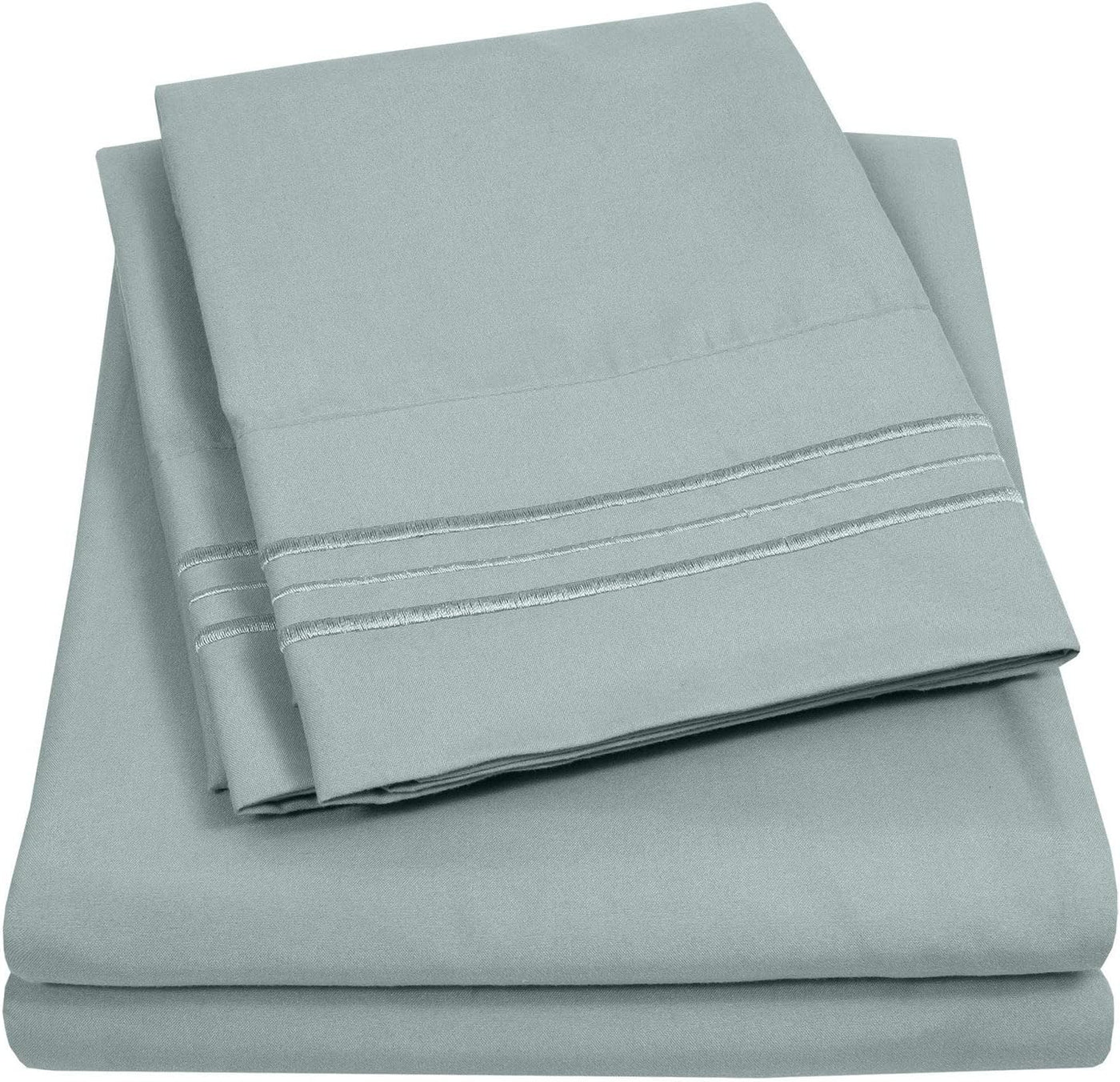 Queen Size Teal Bed Sheets – Luxury Deep Pocket Set