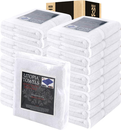Gray Cotton Bath Mat – 21"x34" Absorbent 2-Pack
