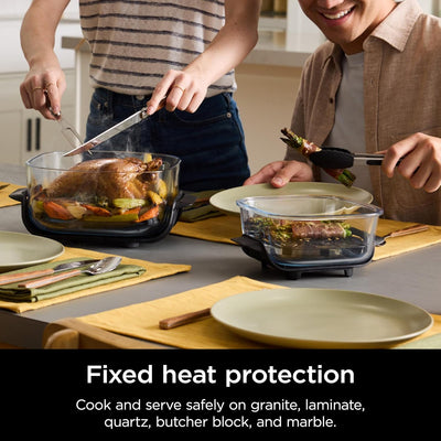 Crispi 4-in-1 Glass Air Fryer Cooking System