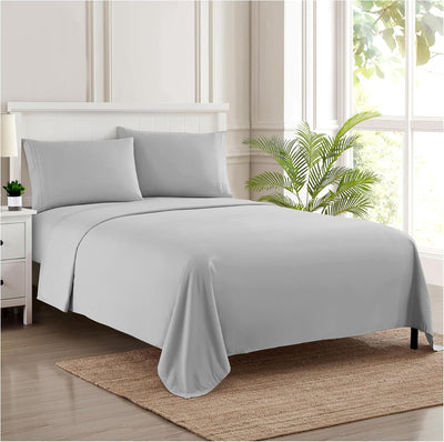 Queen Size Teal Bed Sheets – Luxury Deep Pocket Set