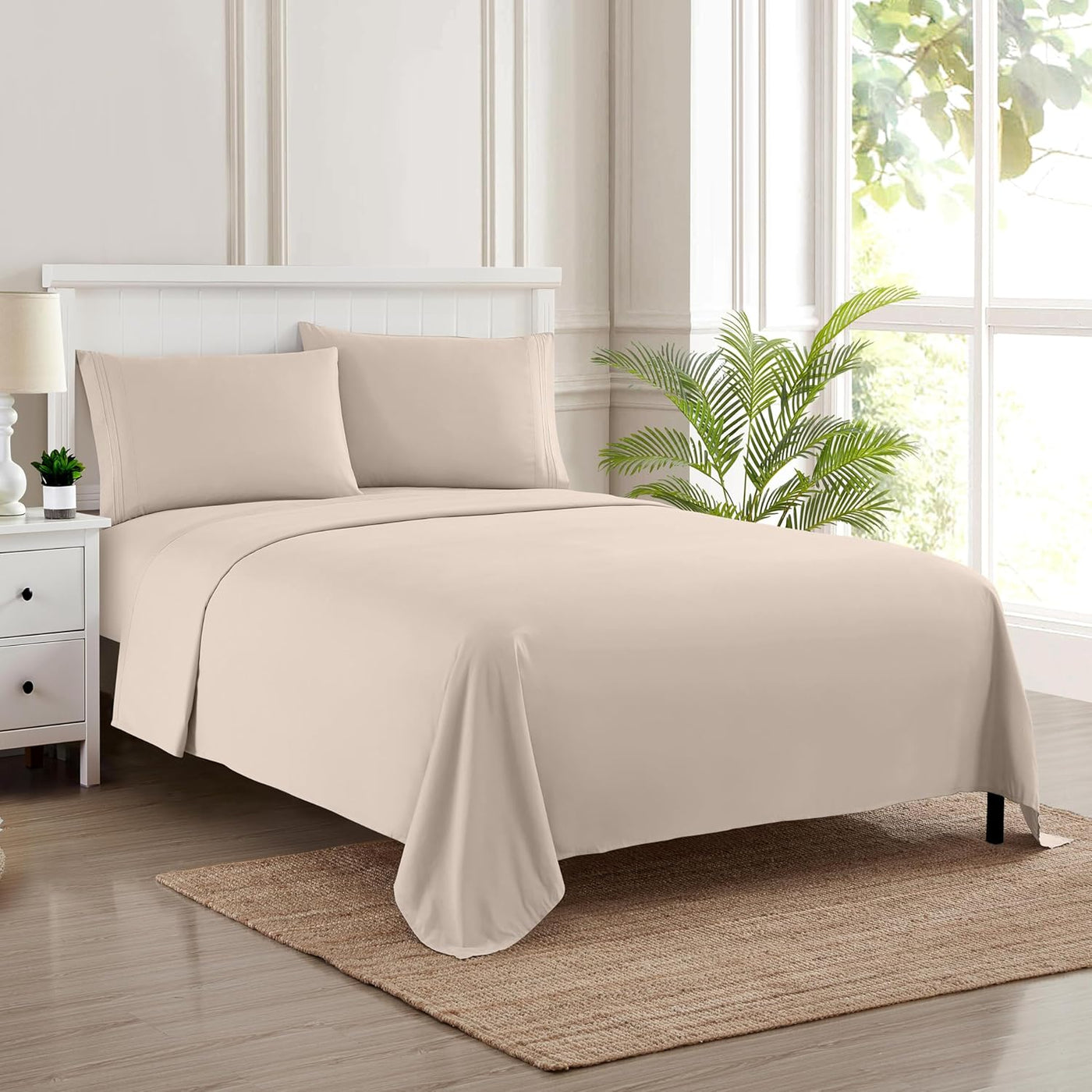 Queen Size Teal Bed Sheets – Luxury Deep Pocket Set