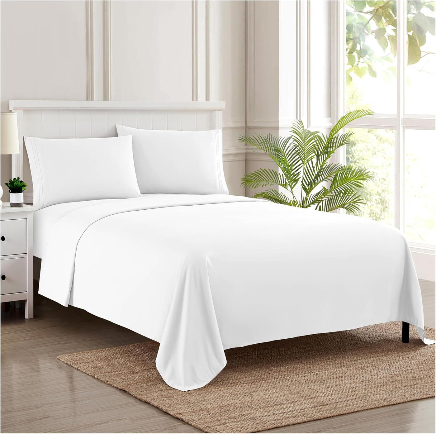 Queen Size Teal Bed Sheets – Luxury Deep Pocket Set