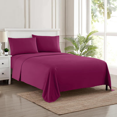 Queen Size Teal Bed Sheets – Luxury Deep Pocket Set
