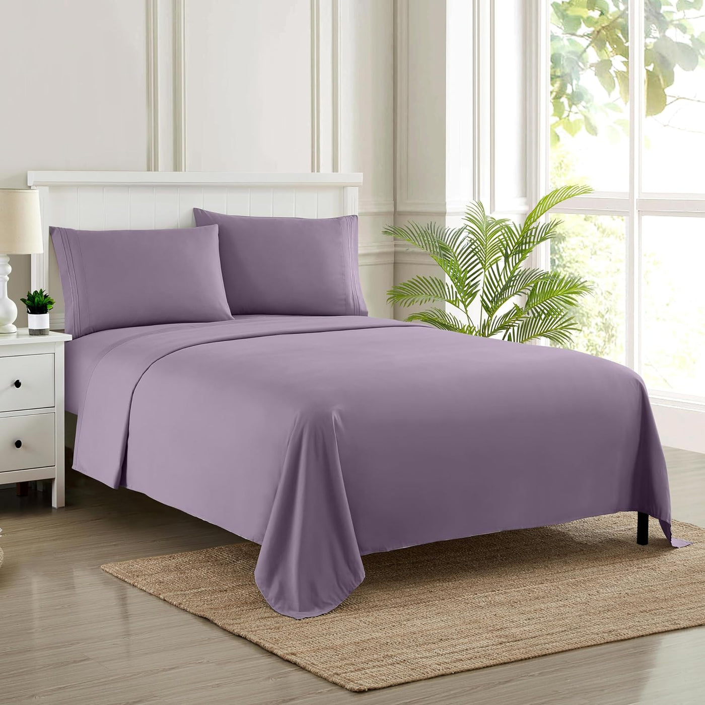Queen Size Teal Bed Sheets – Luxury Deep Pocket Set