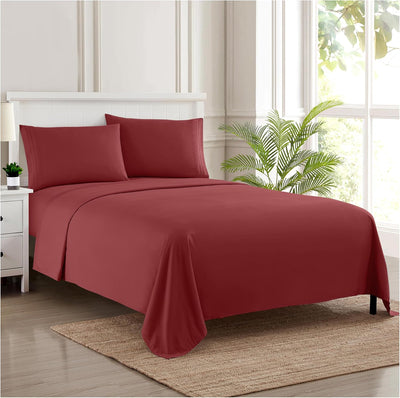 Queen Size Teal Bed Sheets – Luxury Deep Pocket Set