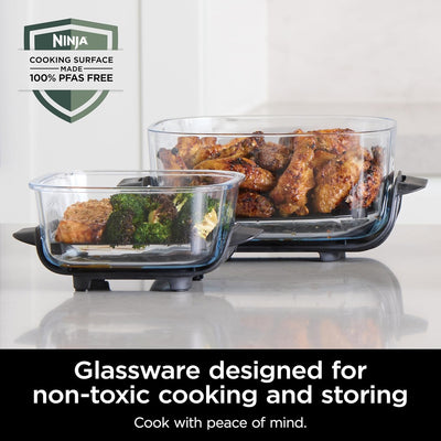 Crispi 4-in-1 Glass Air Fryer Cooking System