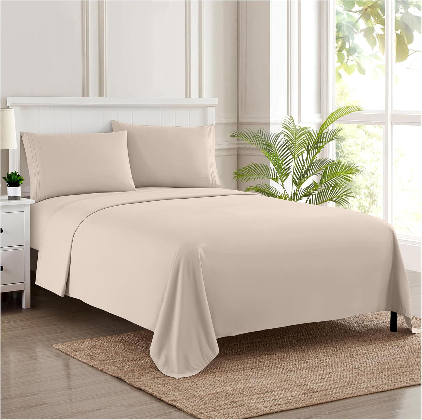 Queen Size Teal Bed Sheets – Luxury Deep Pocket Set