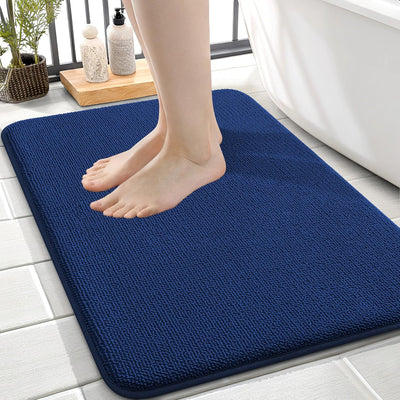 Memory Foam Bath Mat – 30x20 Grey, Soft & Absorbent
