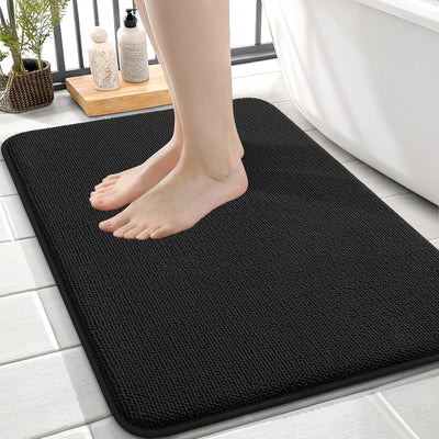 Memory Foam Bath Mat – 30x20 Grey, Soft & Absorbent