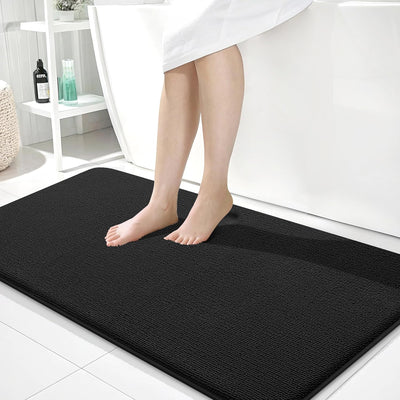 Memory Foam Bath Mat – 30x20 Grey, Soft & Absorbent