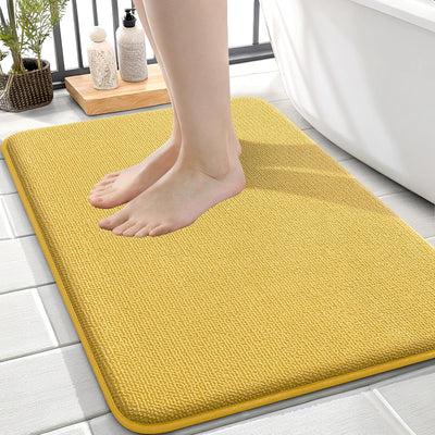 Memory Foam Bath Mat – 30x20 Grey, Soft & Absorbent