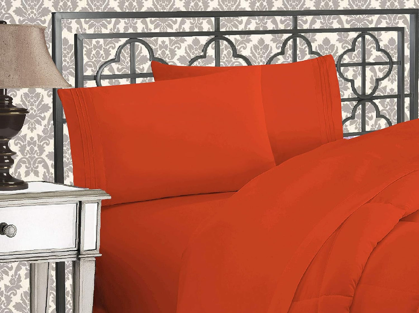 Queen 4-Pc Microfiber Sheet Set – Cream, 1500TC