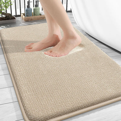 Memory Foam Bath Mat – 30x20 Grey, Soft & Absorbent