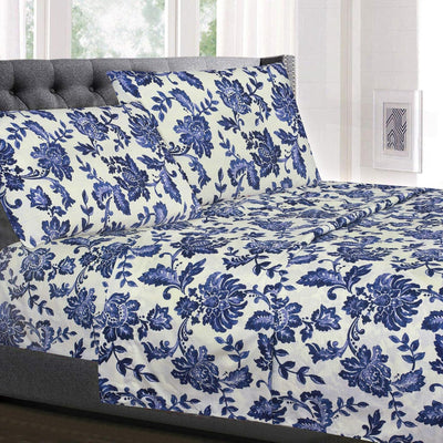 Queen Size Teal Bed Sheets – Luxury Deep Pocket Set