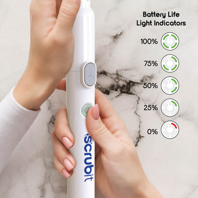 Scrub It Electric Spin Scrubber, Multi-Surface Rechargeable Cordless Scrub Brush with 9 Cleaning Brush Heads