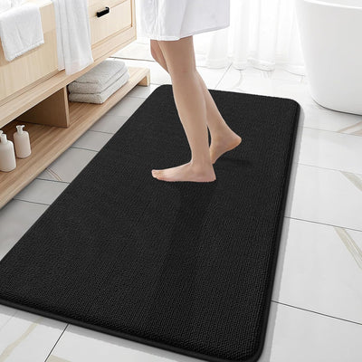Memory Foam Bath Mat – 30x20 Grey, Soft & Absorbent
