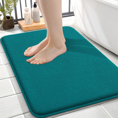 Memory Foam Bath Mat – 30x20 Grey, Soft & Absorbent